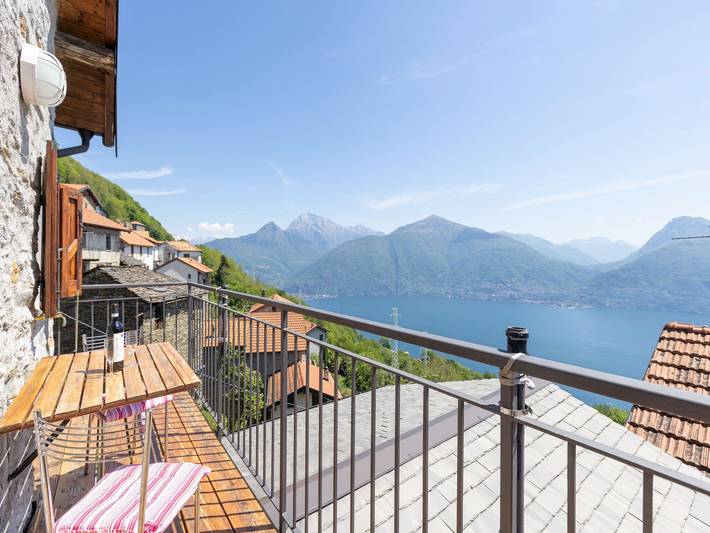Ferienhaus für 3 Personen, mit Balkon und Balkon/Terrasse sowie Garten in Comune di San Siro - 2