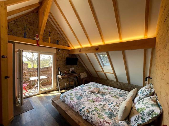 Gîte pour 2 personnes, avec sauna et terrasse à Dambach-la-Ville - 2