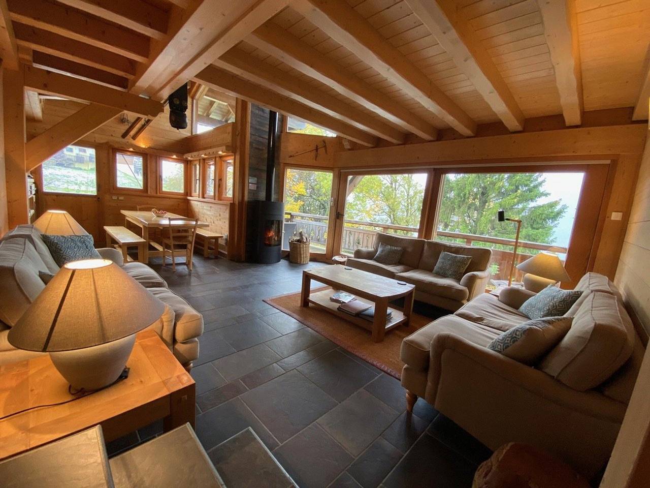 Chalet voor 12 personen met terras in Les Carroz, Arâches-la-Frasse