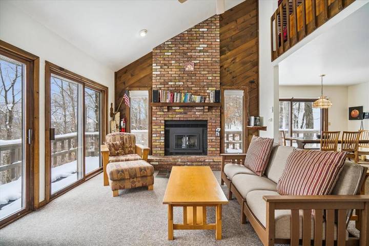 Ferienhaus für 8 Personen, mit Sauna und Ausblick sowie Balkon - 1