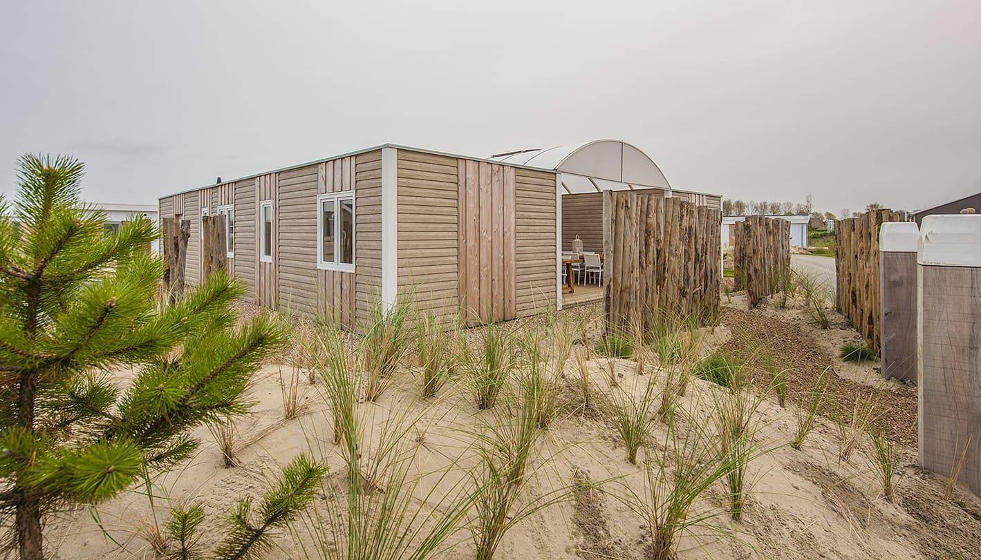Europarcs Poort van Zeeland — Duinpan 12 in Hellevoetsluis, Niederländische Nordsee