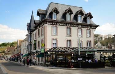 Hôtel pour 2 personnes, avec terrasse à Arromanches-les-Bains