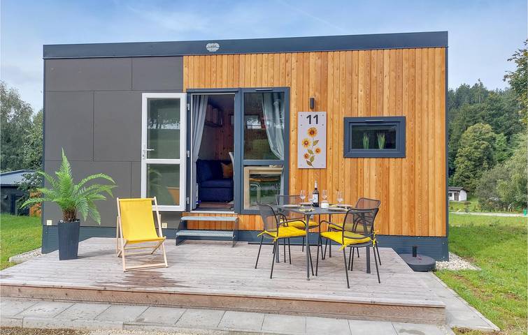 Vakantiehuis voor 3 personen, met Terras en Tuin in het Beierse Woud