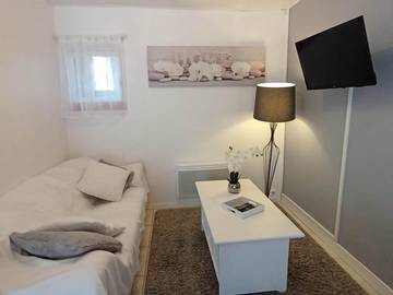 Gîte pour 4 personnes, avec vue ainsi que jardin et piscine, animaux acceptés à Salviac