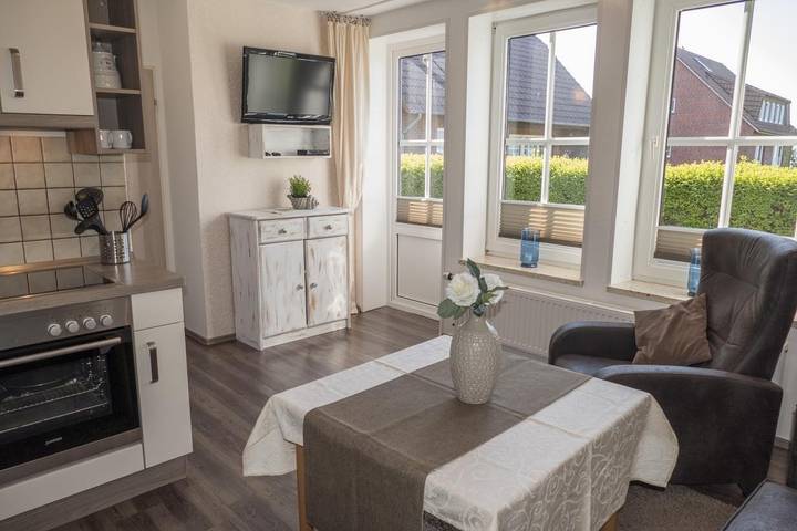 Vakantiewoning voor 2 personen, met tuin en terras in Baltrum