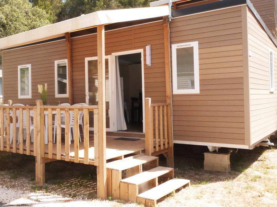 Camping Tikayan le Méditerranée - Mobilheim 6 personen - Arizona Standard in Hyeres, Parc national Port-Cros