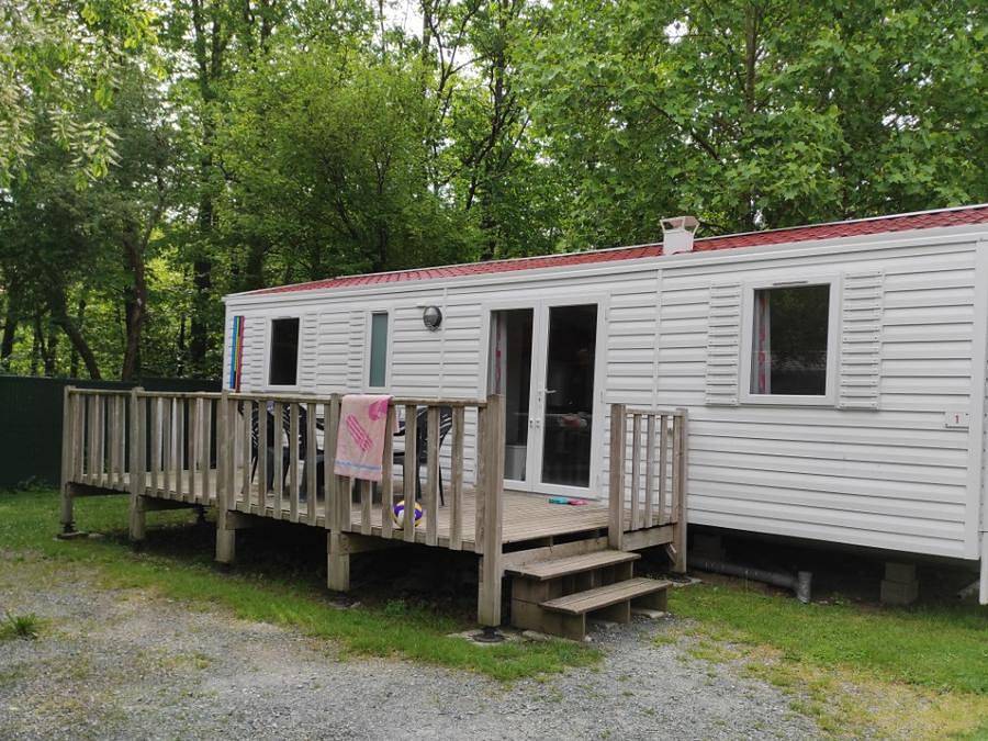 Camping le Rouge Gorge 10' Puy du Fou - Mobilheim 8 personen - Mobilhome 36m² (4 Schlafzimmer) Tribu 8 pers. in Saint-Laurent-sur-Sèvre, Loire-Tal