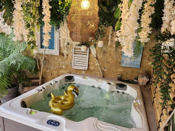 Gîte pour 4 personnes, avec jardin ainsi que jacuzzi et sauna à Mézy-sur-Seine - 4