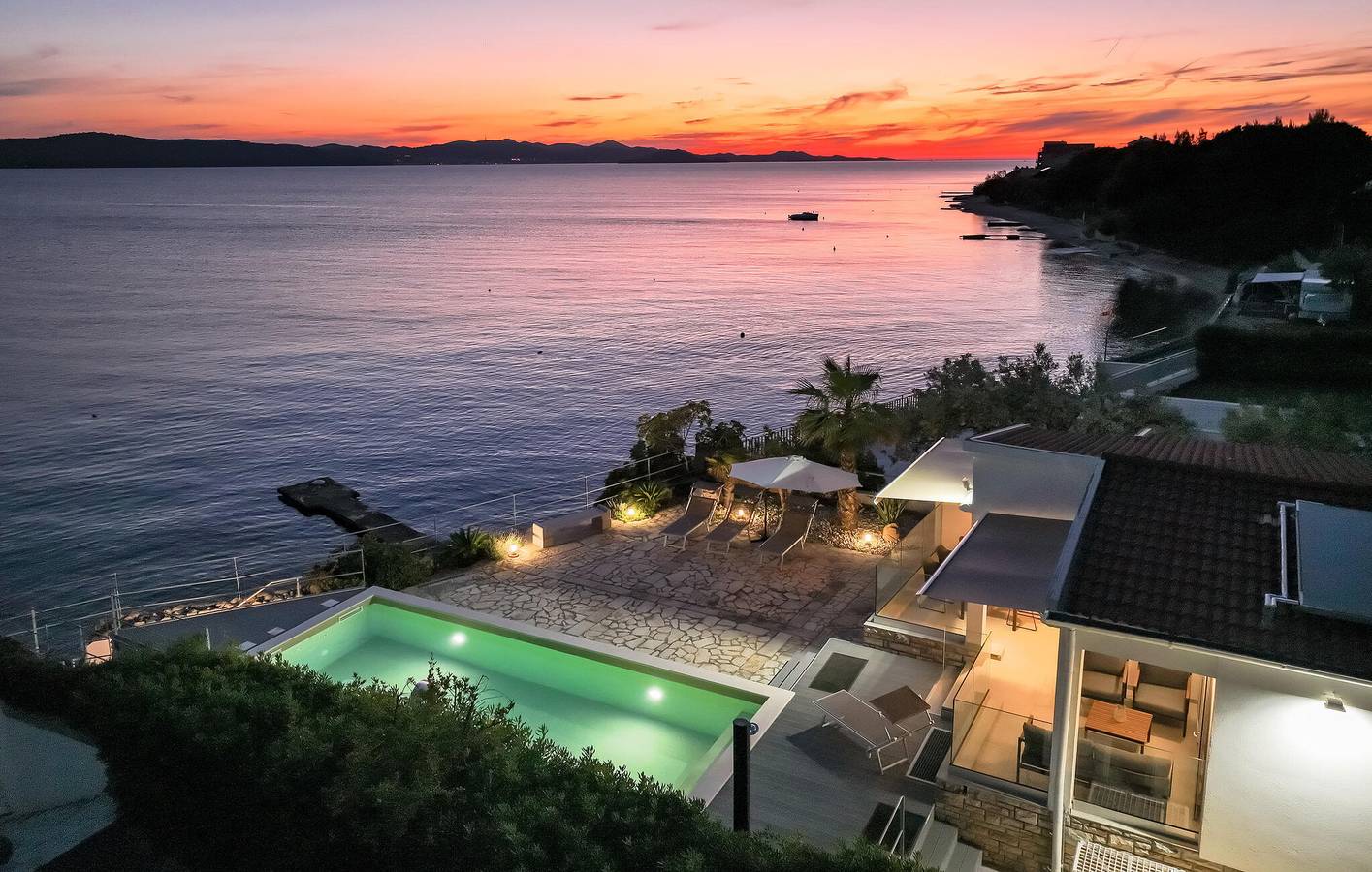 Dom dla 8 osób z jacuzzi in Bibinje, Zadar