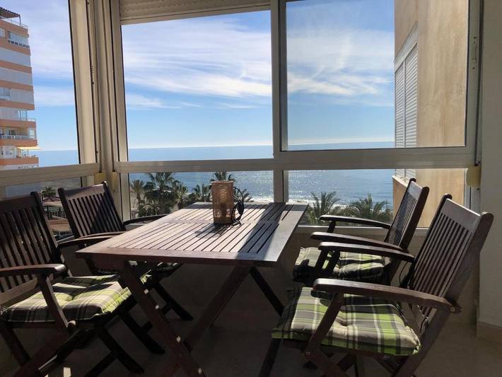 Vakantieappartement voor 2 personen, with uitzicht and tuin as well as zwembad in Torrox