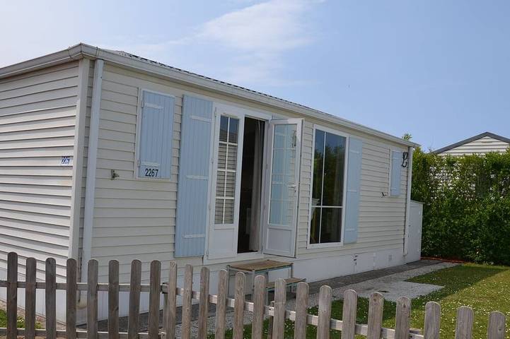 Chalet für 4 Personen, mit Garten, mit Haustier in Belgische Küste