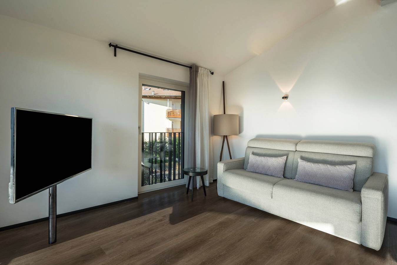 Ganze Wohnung, Ferienwohnung "Latemar - Schlosserhaus 31" mit Balkon und Blick auf die Berge in Tisens, Nonsberggruppe