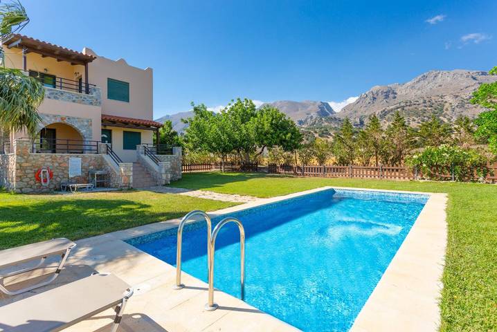 Villa für 5 Personen, mit Garten und Meerblick in Chania und Umgebung - 4