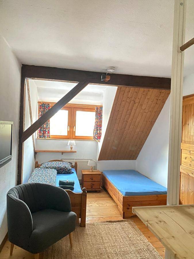 Ferienwohnung für 2 Personen, mit Terrasse und Garten sowie Sauna und Ausblick in Penzlin - 4