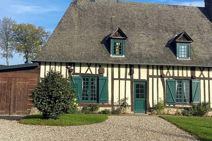 Location de vacances pour 5 personnes, avec jardin à Gruchet-Saint-Siméon
