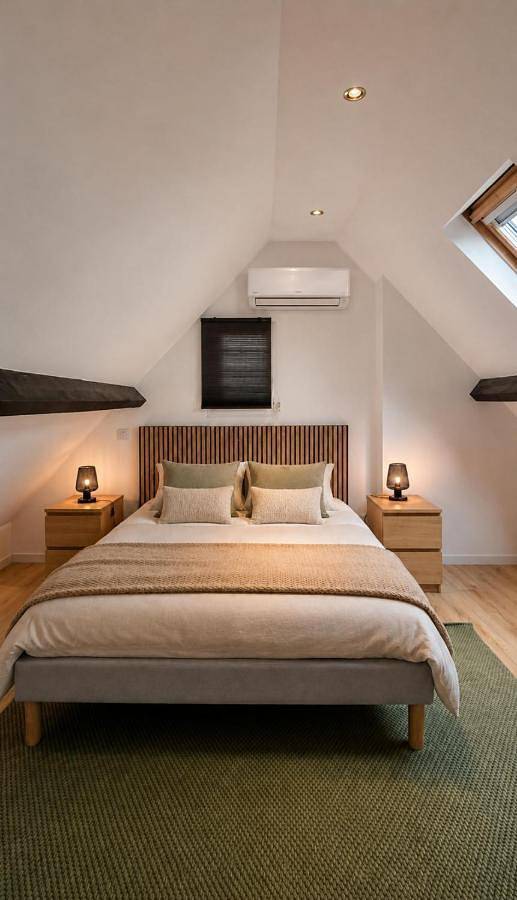 Maison de vacances pour 4 personnes, avec Terrasse ainsi que Jardin et Vue