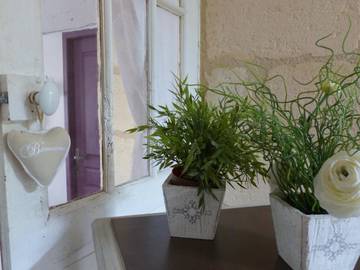 Cottage pour 2 personnes, avec jardin ainsi que piscine et terrasse à Vayres