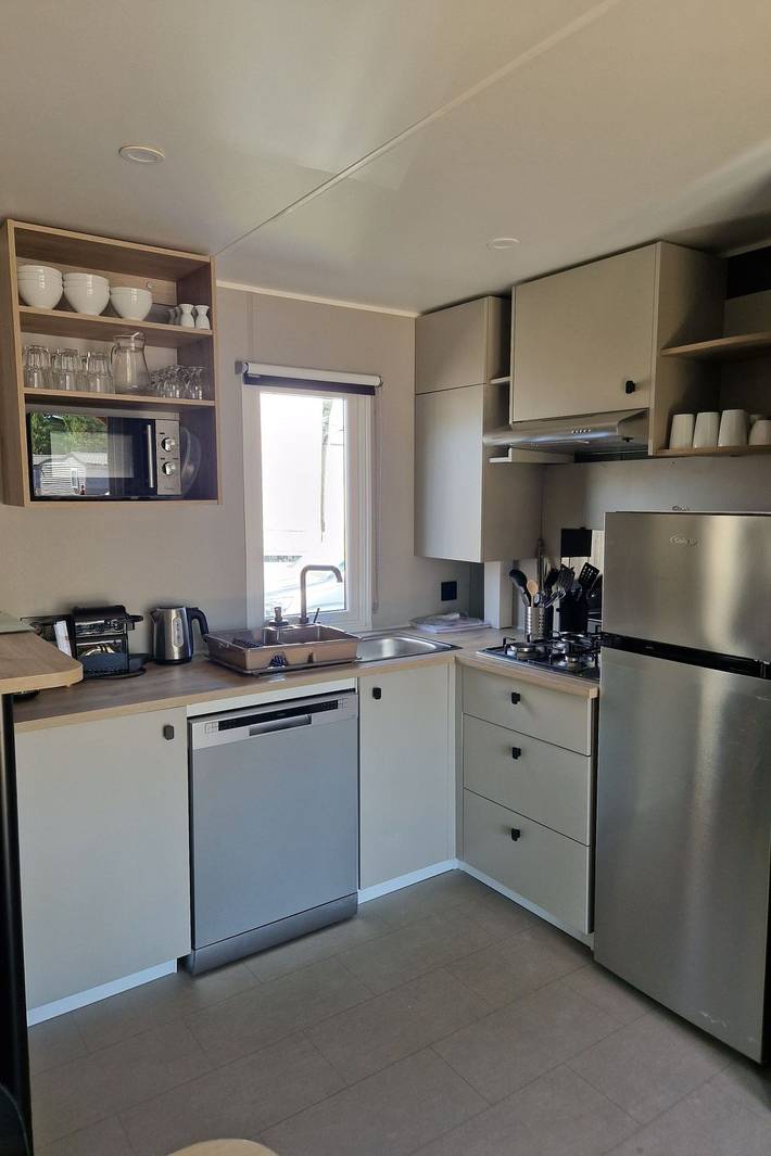 Apartamento entero, Mobil-home tout confort Camping 5 à Montalivet in Vendays-Montalivet, Lesparre-Médoc region