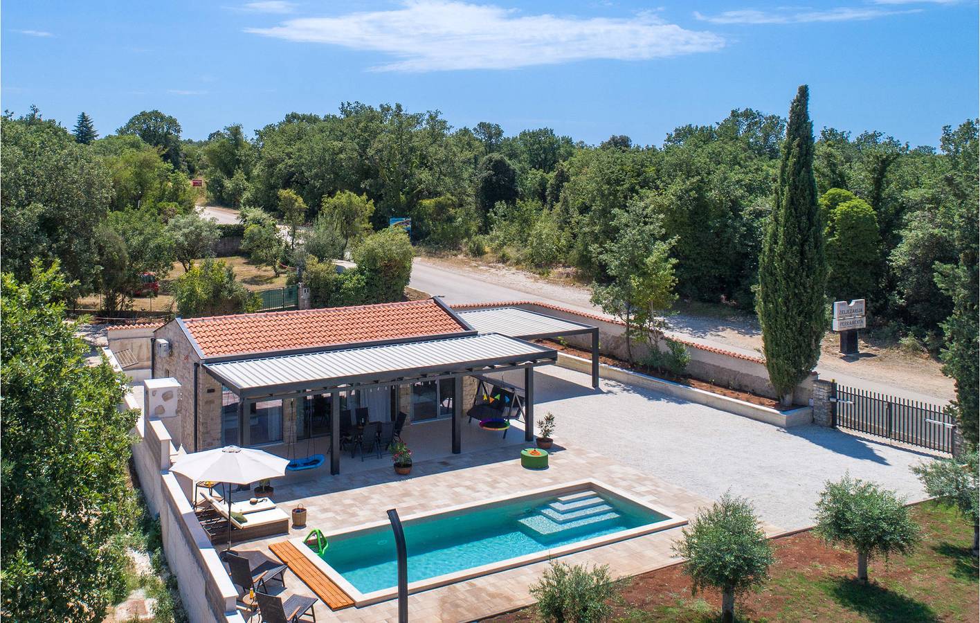 Ferienhaus für 4 Personen mit Terrasse in Grad Vodnjan, Südküste Istrien