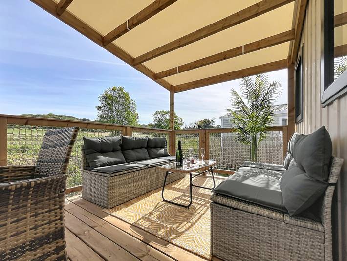 Casa 3 hab, piscina climatizada - 6 pers. in Saint-Pair-sur-Mer, Côte de la Déroute