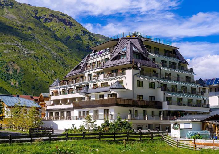 Hotel für 4 Personen, mit Balkon und Sauna, kinderfreundlich in Obergurgl - 2