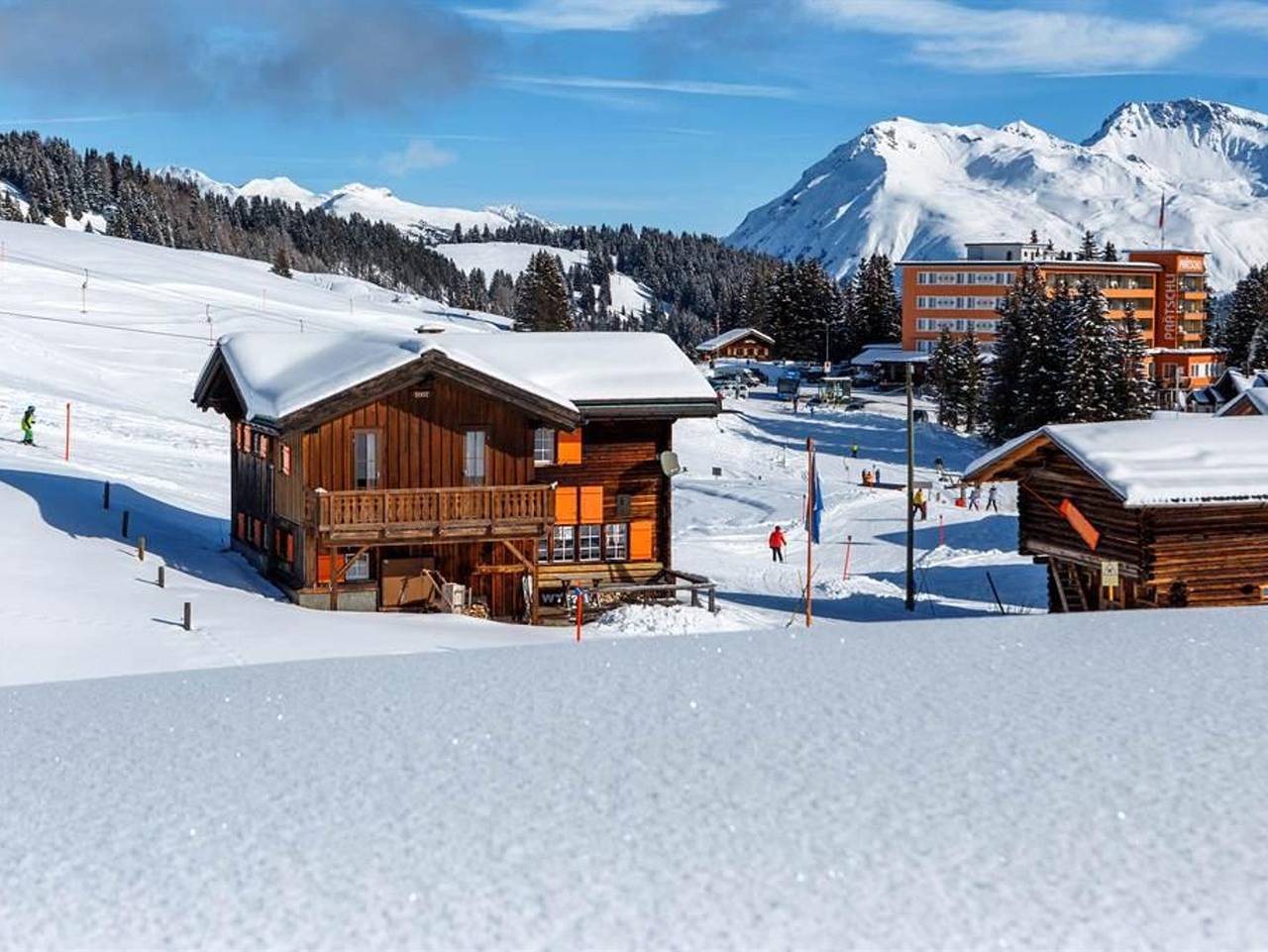 Ganze Ferienwohnung, Chalet Wilhelmina in Arosa, Plessur Alpen
