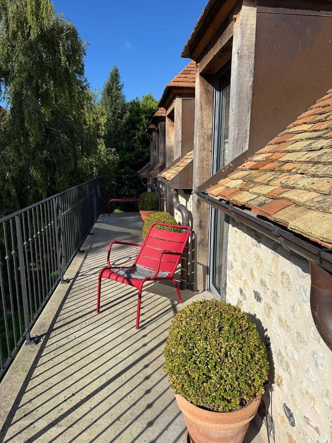 Gîte pour 4 personnes, avec jardin et sauna ainsi que vue et piscine à Saint-Pierre-d'Autils - 4