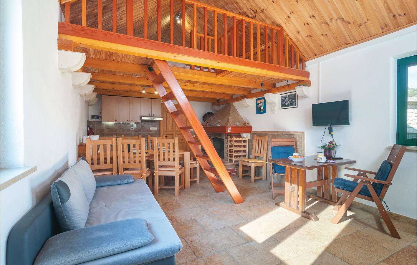 Ferienhaus für 4 Personen mit Garten in Postira, Brac
