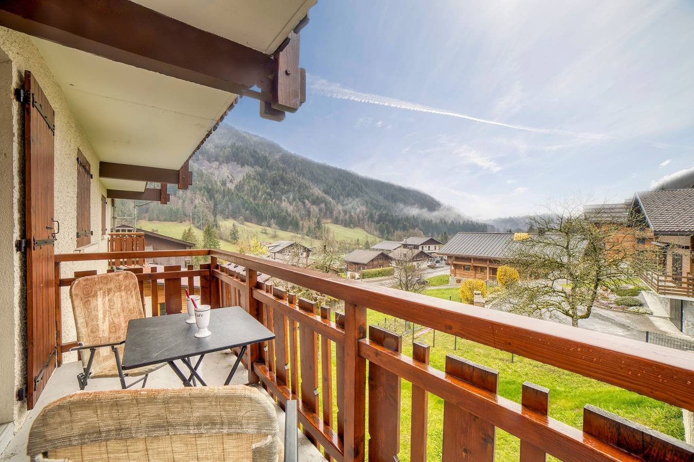 Studio entier, Studio "Cabine Le Charvet" avec vue sur montagne et balcon in Le Grand-Bornand, Région d'Annecy
