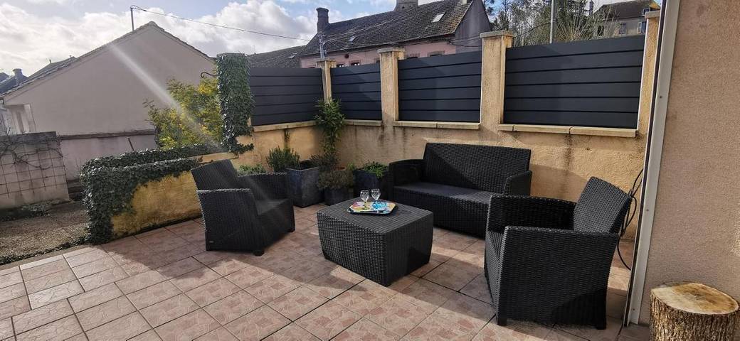 Gîte pour 4 personnes, avec terrasse, animaux acceptés à Lorrez-le-Bocage-Préaux - 4