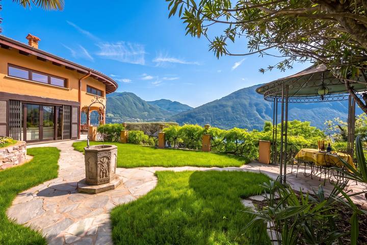 Villa für 16 Personen am Luganersee