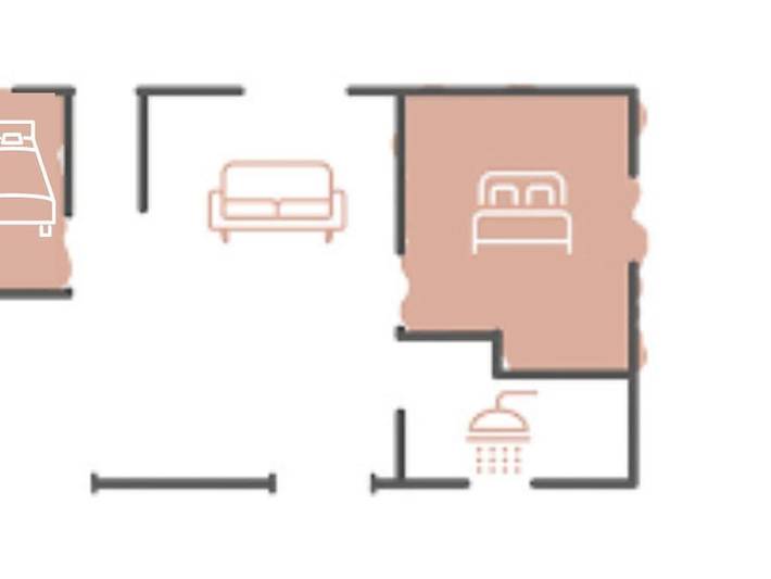 Camping Chateau de Bouafles - Mobilheim 4 personen - Der Gisors in Bouafles, Les Andelys und Umgebung