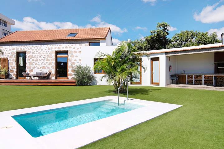 Casa de vacaciones para 4 personas, con Jardín