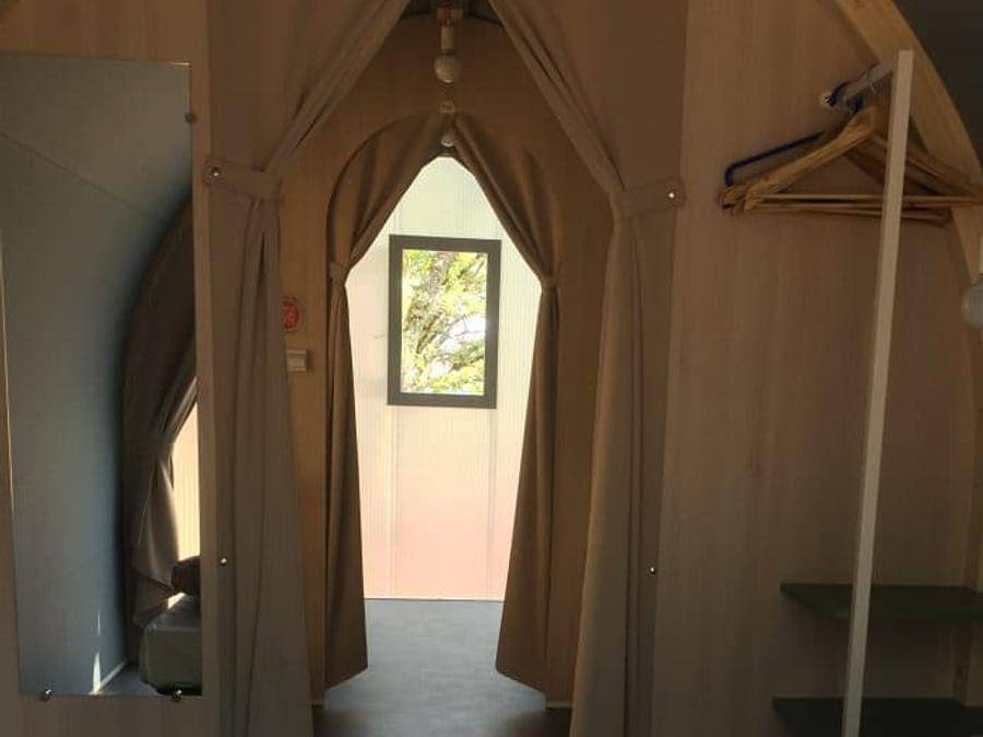 Camping Le Daguet - Bungalow 4 persons - Coco Sweet without sanitary facilities in Saint-Laurent-la-Vallée, Périgord Noir