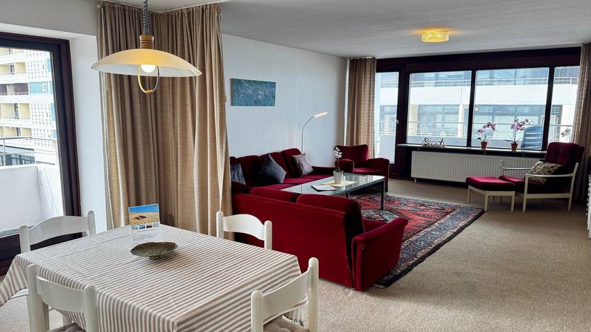 Ganze Ferienwohnung, 3-22, Seeblick, mit 3 Balkonen in Westerland, Sylt (Gemeinde)