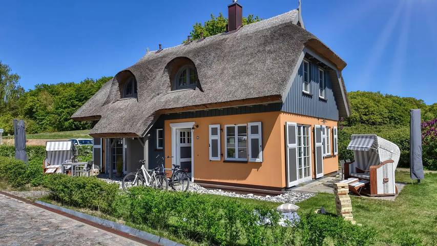 Ferienhaus für 3 Personen, mit Garten und Terrasse in Putbus