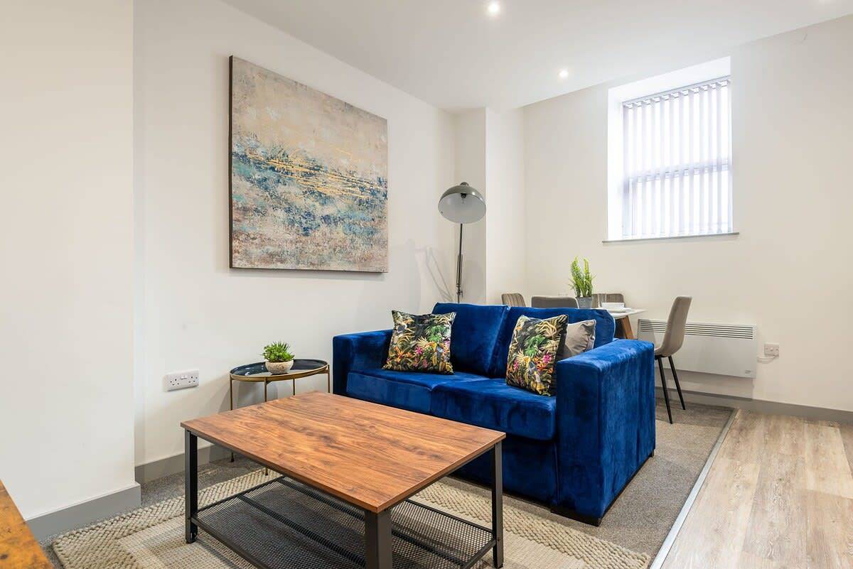 Entire apartment, Smart 2 Bed Budget Apartment in Central Doncaster in South Yorkshire