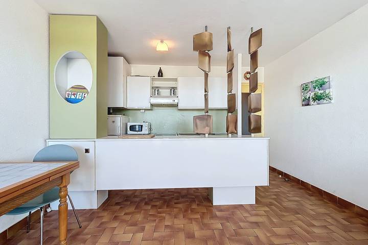 Ganze Wohnung, Ferienwohnung für 4 Personen mit Terrasse in Port-la-Nouvelle, Mittelmeerküste (Frankreich)