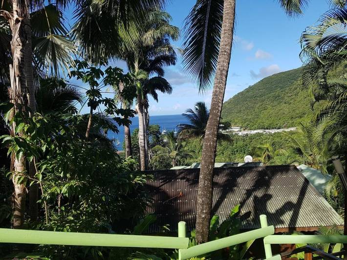 Chambre d’hôte pour 2 personnes, avec jardin ainsi que piscine et vue à Deshaies - 3