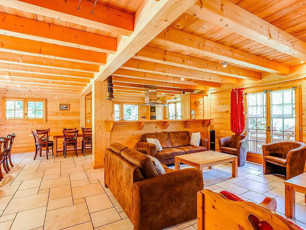 Maison de vacances pour 15 personnes avec balcon in Chatel, Les Portes du Soleil