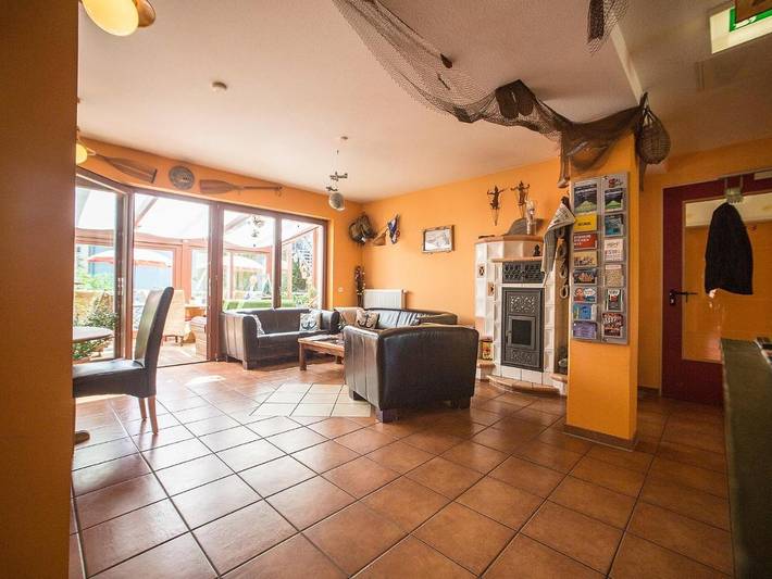Hotel für 2 Personen, mit Terrasse und Garten sowie Ausblick in Hanse Sail