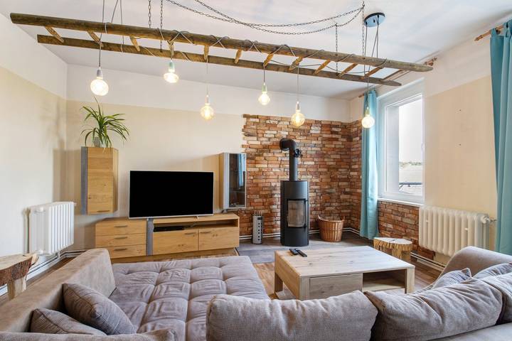 Ferienhaus für 5 Personen, mit Garten
