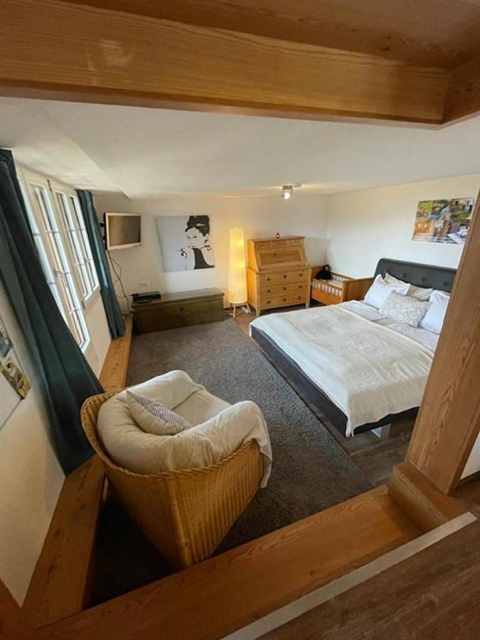 Gîte pour 4 personnes, avec vue sur le lac ainsi que terrasse et vue, animaux acceptés à Sigriswil - 4