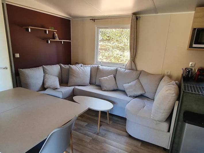 Domaine des Pins   - Mobilheim 6 personen - 123 - 3 Schlafzimmer - 2 Badezimmer in Saint-Hilaire-de-Riez, Vendée