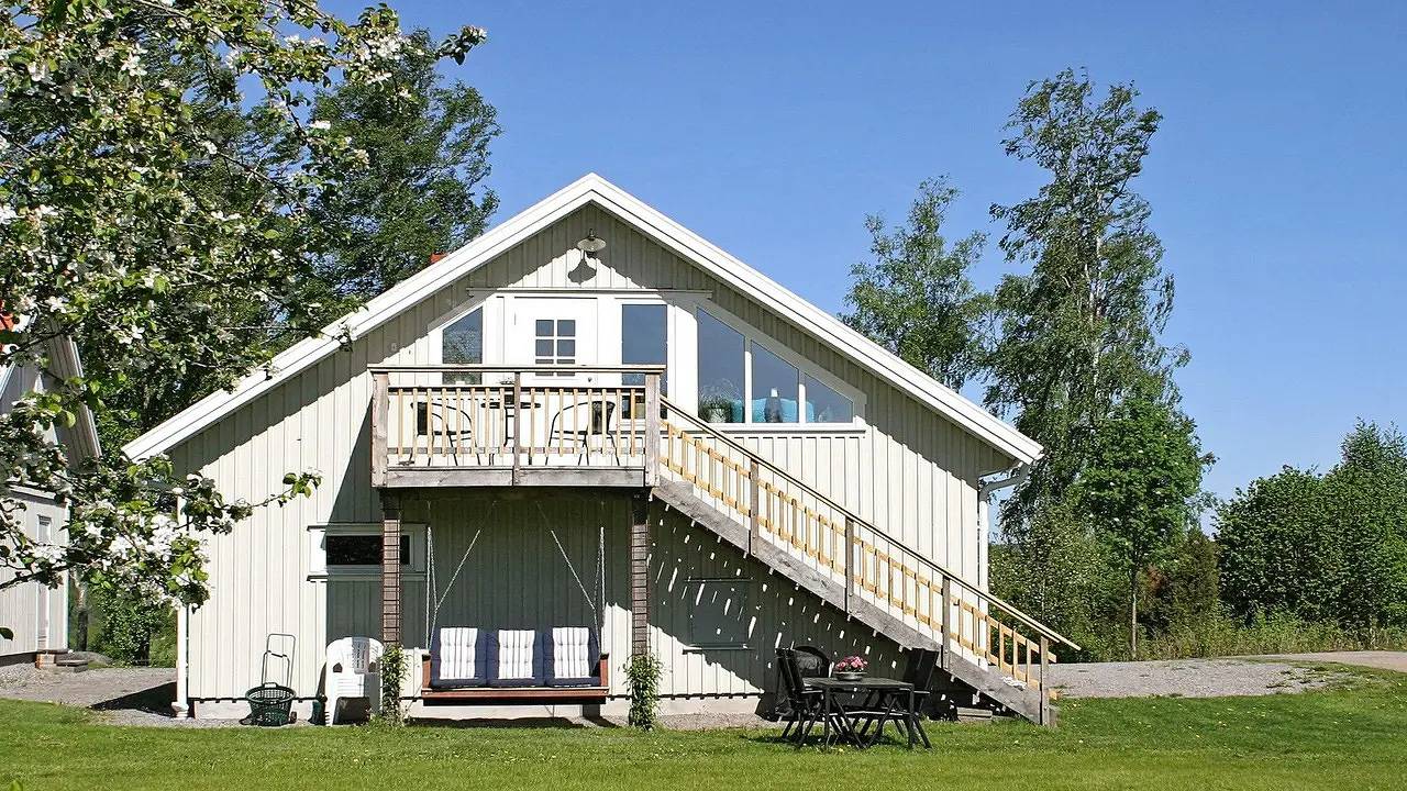 Hus för 5 Personer, med trädgård