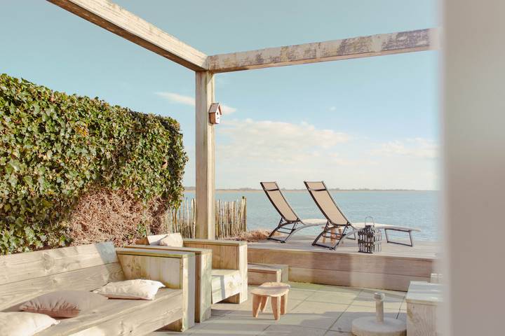 Ferienhaus für 6 Personen, mit Balkon/Terrasse und Terrasse in Makkum