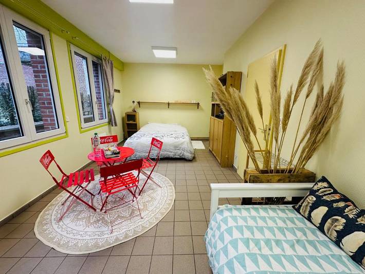 Gîte pour 4 personnes, avec terrasse et vue à Seclin - 2