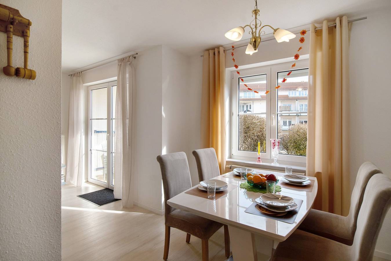 Ganze Wohnung, Ruhige Ferienwohnung in Bad Saulgau mit Bergblick, Privatterrasse und Wi-Fi in Bad Saulgau, Region Bodensee-Oberschwaben