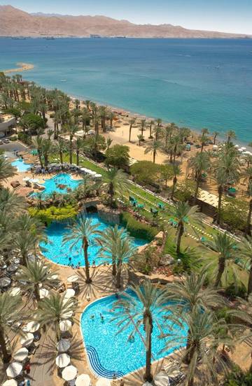 Hôtel pour 3 personnes, avec jacuzzi et terrasse ainsi que jardin et sauna à Eilat
