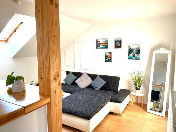 Appartement entier, Appartement 'Osserblick Galerie' avec vue sur la montagne, jardin privé et Wi-Fi in Lohberg, Bavière Orientale